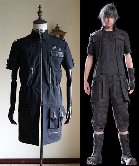 noctis jacket replica|Handmade Final Fantasy XV FF15 Noctis Lucis Caelum Cosplay Costume Jacket.